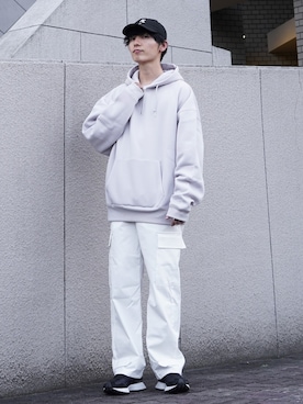 「ASTRONOMY（アストロノミー）のアイテム（パンツ）」を使った、ひっちさん（メンズ・172cm）の秋コーディネート
