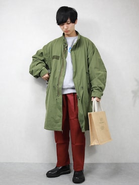 ひっちさん（メンズ・172cm）の冬コーディネート