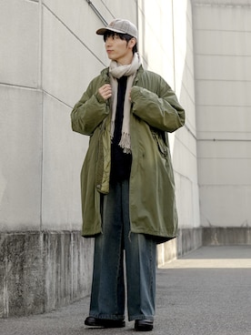 ひっちさん（メンズ・171cm）の冬コーディネート