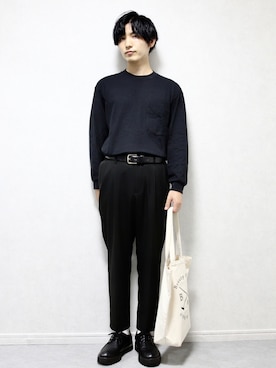 「リドム」｜「アイテム（ジャケット/アウター）」を使った、ひっちさん（メンズ・172cm）の秋コーディネート