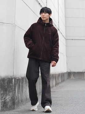 「アイテム（その他アウター）」を使った、ひっちさん（メンズ・171cm）の秋コーディネート