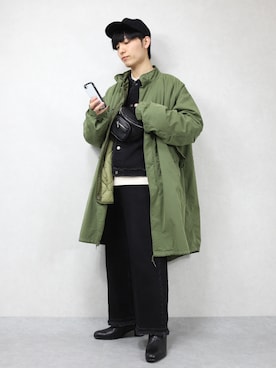 「EDWIN（エドウィン）のアイテム（デニムジャケット）」を使った、ひっちさん（メンズ・172cm）の春コーディネート
