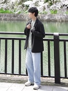 WYM LIDNM（ウィム バイ リドム）の「RELAX DRAPE SET-UP/セットアップ