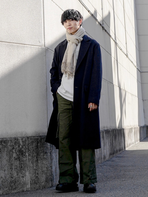 LIDNM（リドム）の「Super110's BEAVER CHESTER COAT