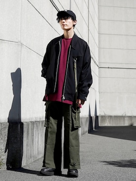 ひっちさん（メンズ・172cm）の秋コーディネート