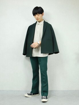 ひっちさん(メンズ・172cm)の春コーディネート