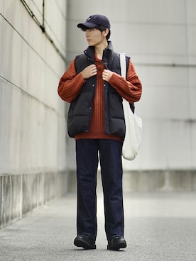 「ASCLO（エジュクロ）のアイテム」を使った、ひっちさん（メンズ・172cm）の秋コーディネート