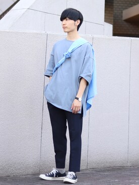 ひっちさん（メンズ・172cm）の春コーディネート