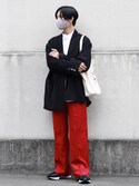 ADRER】extra quality over tailored jacket/エクストラオリティー ワンピースの通販 ADRER】extra quality over tailored jacket テーラードジャケット