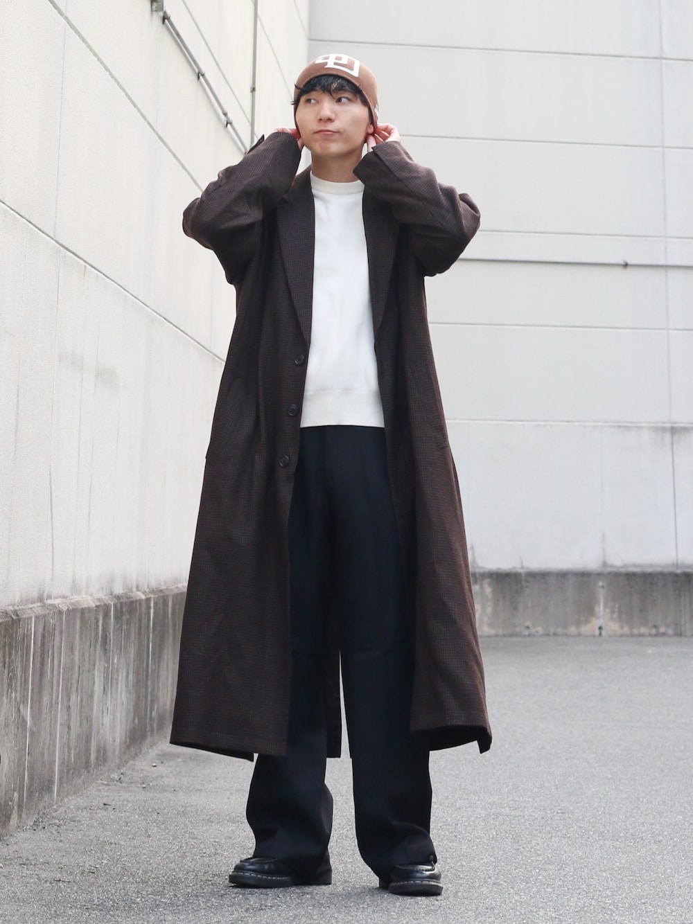 FIT MIHARA YASUHIRO セットアップ ロングコート ワイドパンツ FIT MIHARAYASUHIRO（フィットミハラヤスヒロ）の「【FIT