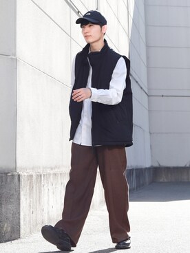 「春服デビュー宣言」｜「アイテム（モカシン/デッキシューズ）」を使った、ひっちさん（メンズ・172cm）の春コーディネート