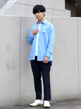 ひっちさん（メンズ・172cm）の春コーディネート