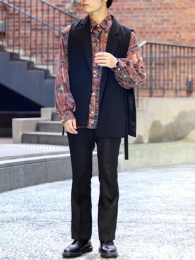 ひっちさん（メンズ・172cm）の秋コーディネート