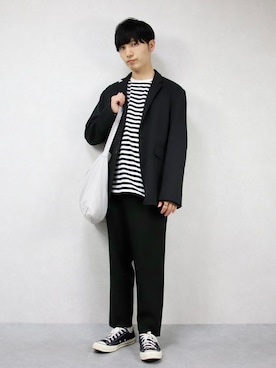 ひっちさん（メンズ・172cm）の春コーディネート