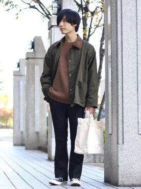 WEB限定】＜GLR or＞ハンターオーバー コート ジャケット -ユニ