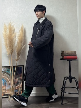 「LOWRYS FARM（ローリーズファーム）のアイテム（その他アウター）」を使った、ひっちさん（メンズ・170cm）の冬コーディネート