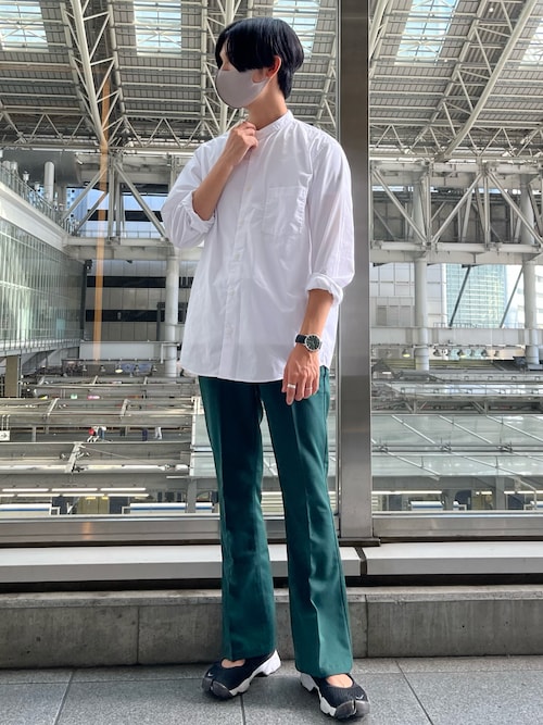 ひっち｜GLOBAL WORKのシャツ/ブラウスを使ったコーディネート WEAR