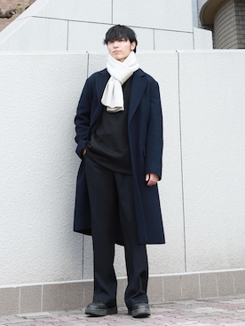 ひっちさん（メンズ・171cm）の冬コーディネート