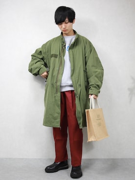 ひっちさん（メンズ・172cm）の冬コーディネート