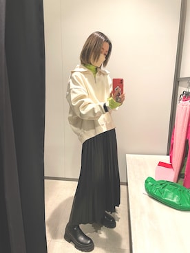 saeさん（レディース・162cm）の冬コーディネート