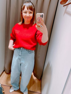 未使用タグ付き YANUK ヤヌーク バギーデニム SHANNY シャニー 良品】yanuk ヤヌーク SHANNY シャニー バギー デニム サイズ24