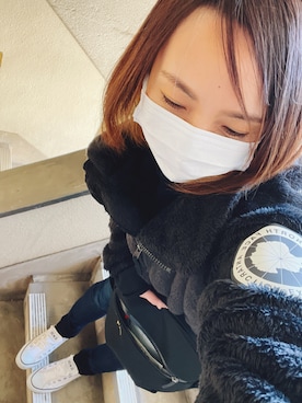 yuzuuu〜♡さん（レディース・158cm）の冬コーディネート