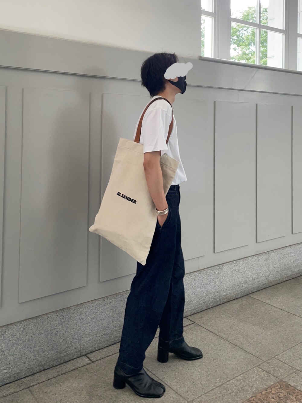 jil sander トートバッグ フラットショッパーグランデ