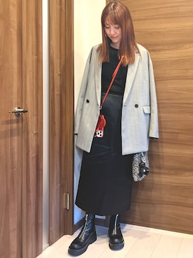 「アイテム（PC・スマホグッズ/家電）」を使った、mackoさん（レディース・161cm）の秋コーディネート