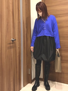 mackoさん（レディース・160cm）の冬コーディネート