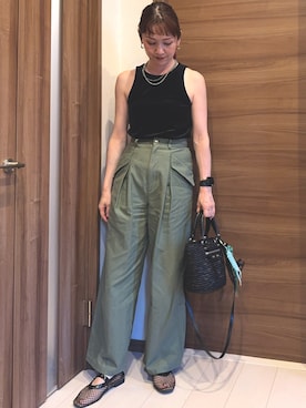 「アイテム（その他シューズ）」を使った、mackoさん（レディース・161cm）の秋コーディネート