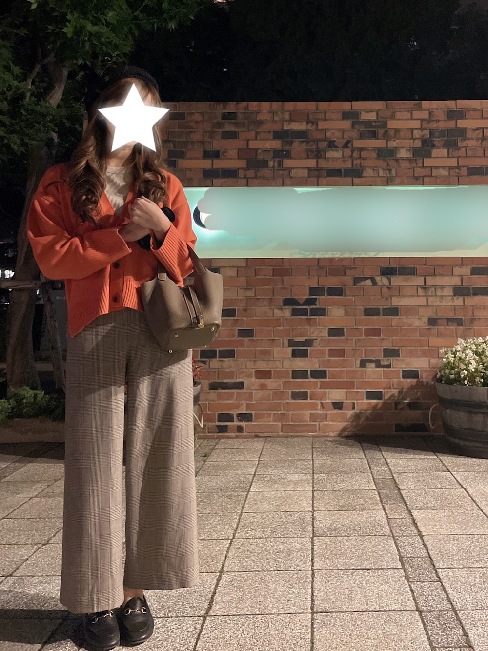 「ピコタン」｜「GUCCIのアイテム（ローファー、ブラック系）」を使った、✭♡ayaka♡✭さん（レディース・156cm）の秋コーディネートの1枚目の写真