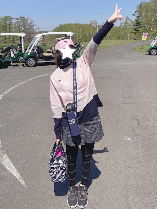 パーリーゲイツゼブラ柄 フェイクファー バッグ 2点セット 1653528824_500.jpg