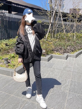 「CELINE（セリーヌ）のアイテム（財布/小物）」を使った、✭♡ayaka♡✭さん（レディース・156cm）の春コーディネート