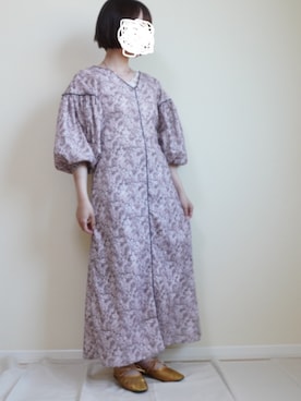 「バルーン袖」｜白身さん（レディース・148cm）の夏コーディネート