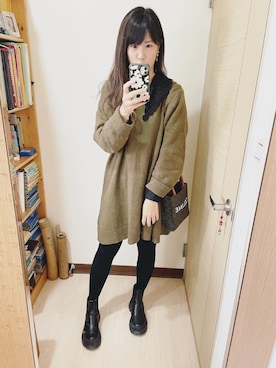 Winnie C 🇹🇼さん(レディース・163cm)の冬コーディネート