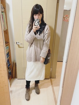 Winnie C 🇹🇼さん(レディース・163cm)の冬コーディネート