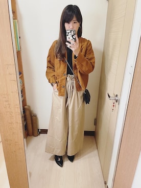 「chanel」｜「アイテム（ノーカラージャケット）」を使った、Winnie C 🇹🇼さん（レディース・163cm）の春コーディネート