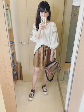 Winnie C 🇹🇼さん（レディース・163cm）の秋コーディネート