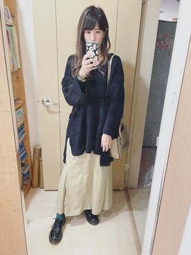 「WIRED（ワイアード）のアイテム」を使った、Winnie C 🇹🇼さん（レディース・163cm）の冬コーディネート