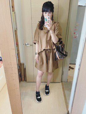 「WIRED（ワイアード）のアイテム」を使った、Winnie C 🇹🇼さん（レディース・163cm）の夏コーディネート