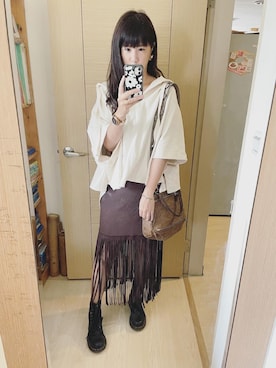 「MichaelKors」｜Winnie C 🇹🇼さん（レディース・163cm）の秋コーディネート