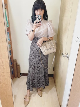「CELINE」｜「アイテム（スリッポン）」を使った、Winnie C 🇹🇼さん（レディース・163cm）の夏コーディネート