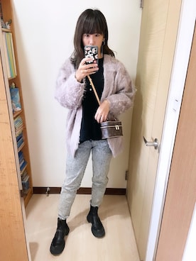 「SNIDEL」｜Winnie C 🇹🇼さん（レディース・163cm）の冬コーディネート