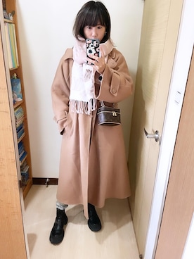 「SNIDEL」｜Winnie C 🇹🇼さん（レディース・163cm）の冬コーディネート