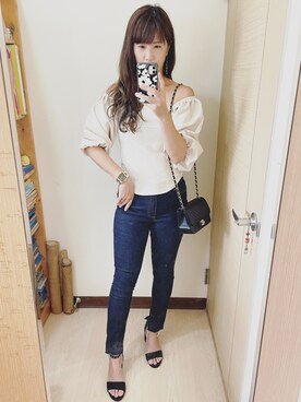 「WIRED（ワイアード）のアイテム」を使った、Winnie C 🇹🇼さん（レディース・163cm）の夏コーディネート