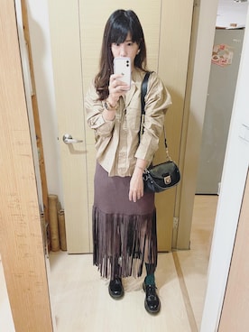 「MichaelKors」｜Winnie C 🇹🇼さん（レディース・163cm）の秋コーディネート