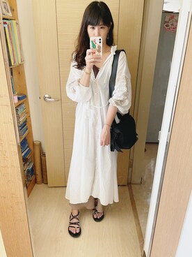 「bucherer」｜Winnie C 🇹🇼さん（レディース・163cm）の夏コーディネート