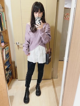 Winnie C 🇹🇼さん(レディース・163cm)の冬コーディネート