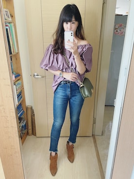 「WIRED（ワイアード）のアイテム」を使った、Winnie C 🇹🇼さん（レディース・163cm）の秋コーディネート