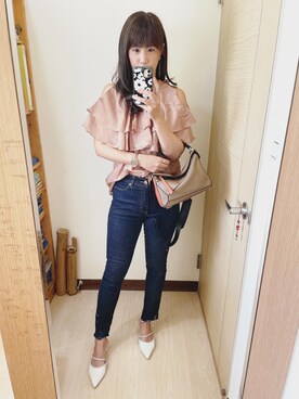 「olu.」｜Winnie C 🇹🇼さん（レディース・163cm）の秋コーディネート